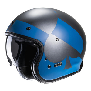 Kask motocyklowy otwarty HJC V31 Kuz niebieski