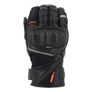 Rękawice motocyklowe RICHA ATLANTIC GORE-TEX BLACK czarny szary czerwony