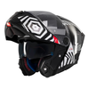 Kask motocyklowy MT ATOM 2 SV STRANGE BLACK/WHITE czarny biały