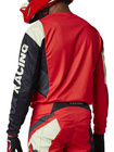 Bluza koszulka motocyklowa rowerowa cross offroad mtb FOX 180 Xpozr Fluo czerwony