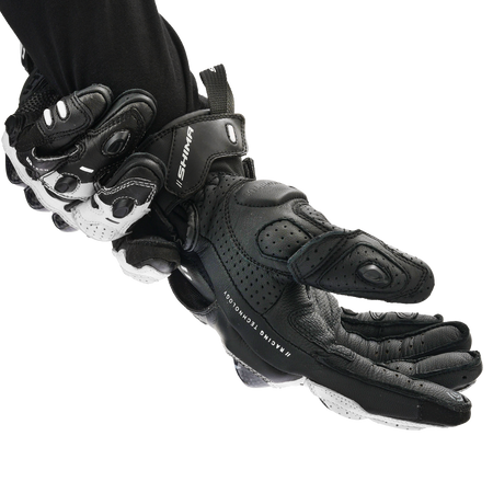 Rękawice motocyklowe Shima XRS-3 biały