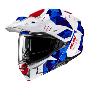 Kask motocyklowy HJC I71N Roki biały/niebieski