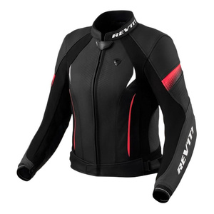 Kurtka motocyklowa skórzana damska REVIT XENA 4 LADY BLACK/PINK czarny różowy