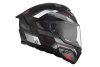 Kask motocyklowy MT ATOM 2 SV BAST BLACK/GREY czarny szary czerwony