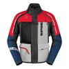 Kurtka motocyklowa tekstylna SPIDI 4 SEASON V3 BLUE/ICE/RED niebieski szary czerwony