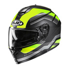 Kask motocyklowy integralny HJC C70N Belis czarny/zielony