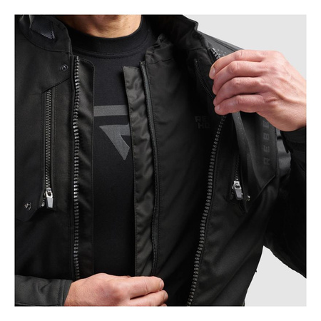 Kurtka motocyklowa tekstylna Rebelhorn HIKER IV czarny