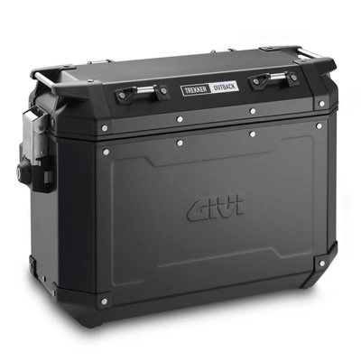 Kufer boczny GIVI (2018) Trekker Outback Alu Black Lewy 37lt