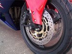 Slidery przedniego zawieszenia R&G do CBR600RR 05-06