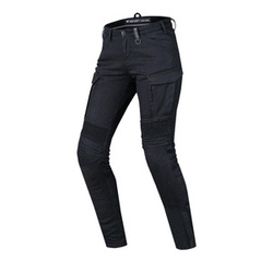 Damskie jeansy motocyklowe Shima GIRO 2.0 czarny