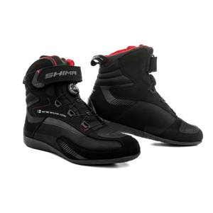 Damskie buty motocyklowe krótkie/miejskie/turystyczne Shima EXO czarny