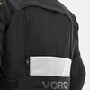 Kurtka motocyklowa VORG CUMULUS FLUO czarny szary żółty fluo