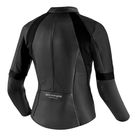 Damska kurtka motocyklowa skórzana Shima MONACO 2.0 czarny