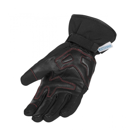 Rękawice motocyklowe damskie SECA POLAR II LADY BLACK czarny