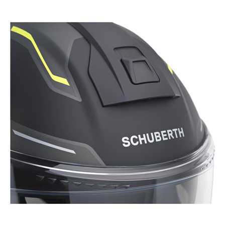 Kask motocyklowy SCHUBERTH C5 ECE OMEGA YELLOW czarny żółty fluo