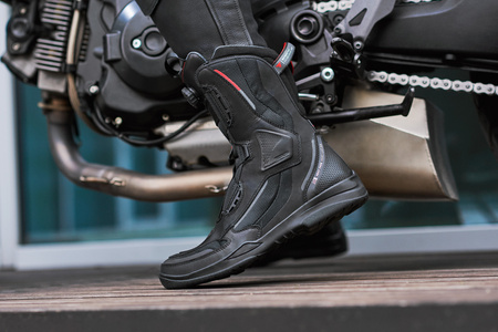 Damskie buty motocyklowe turystyczne Shima STRATO czarny
