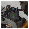 Rękawice motocyklowe skórzane OZONE STICK CUSTOM II czarne