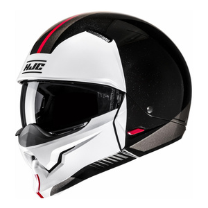 Kask motocyklowy otwarty HJC I20 Vena czarny/biały
