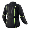 Damska kurtka motocyklowa tekstylna Rebelhorn HIKER III czarny-żółty fluo