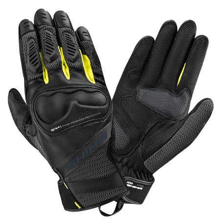 Rękawice motocyklowe miejskie/turystyczne Shima HERO GLV fluo
