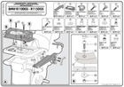 KAPPA Stelaż kufra motocyklowego centralnego BMW R 1100GS (94-99), 1150GS (00-03) ( Z PŁYTĄ MONOKEY )