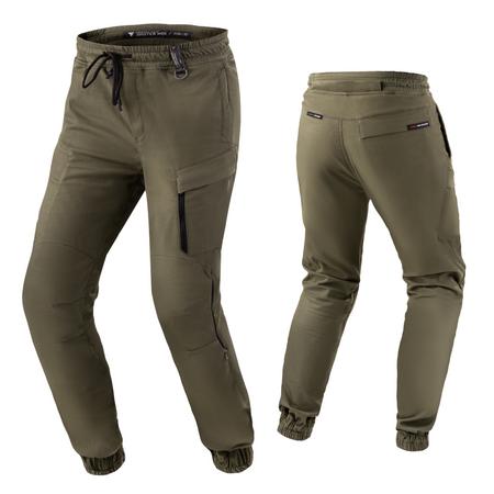 Spodnie motocyklowe joggery Shima JOGGSTER khaki