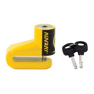 Zapięcie Motocyklowe AUVRAY BD16 – Żółta, 6 mm – Blokada Na Tarcze