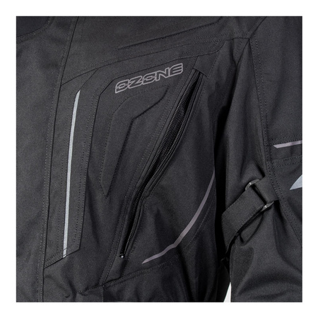 Kurtka motocyklowa tekstylna OZONE SAHARA czarna