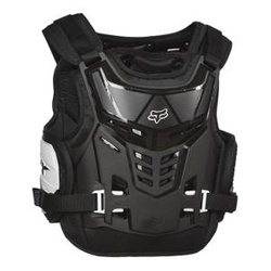 Buzer zbroja dziecięca cross offroad mtb FOX Raptor Proframe Lc czarny/biały Junior