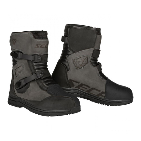 Buty motocyklowe turystyczne SECA S-ADV GREY czarny szary