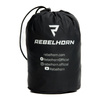 Kurtka przeciwdeszczowa odblaskowa motocyklowa Rebelhorn HORIZON czarny unisex