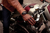 Rękawice motocyklowe miejskie/turystyczne Shima REVOLVER brązowy