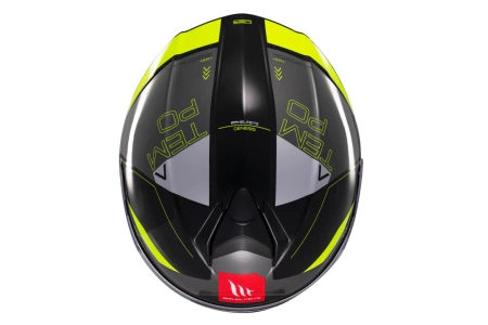 Kask motocyklowy MT GENESIS SV ATEMPO GREY/FLUO szary żółty fluo