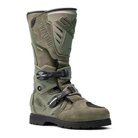 Buty motocyklowe turystyczne SIDI ADVENTURE 2 GORE-TEX MILITARY zielony