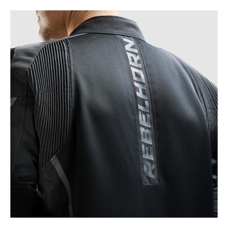 Kurtka motocyklowa tekstylna Rebelhorn VANDAL MESH czarny
