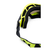 Gogle motocyklowe IMX Sand Fluo Yellow Matt/Black - Szyba Silver Iridium + Clear (2 Szyby W Zestawie)