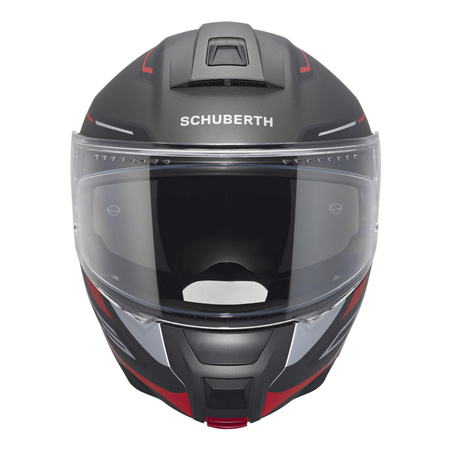 Kask motocyklowy SCHUBERTH C5 ECE OMEGA ANTHRACITE czarny szary czerwony