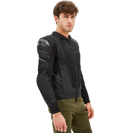 Kurtka motocyklowa tekstylna Shima MESH PRO 2.0 czarny