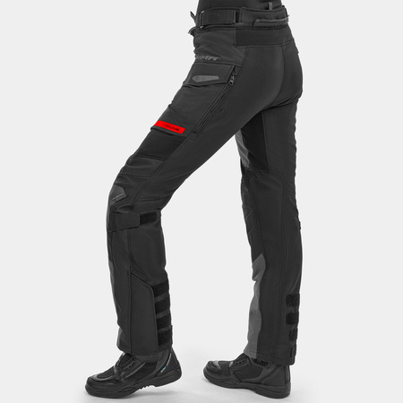 Spodnie motocyklowe damskie SHIMA DUNE LADY RED czarny szary czerwony