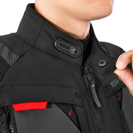 Kurtka motocyklowa tekstylna Shima HERO 2.0 czerwony