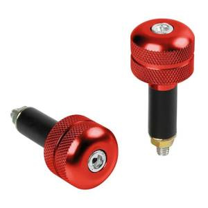 LAMPA Ciężarki do kierownicy 13/17 mm – czerwone