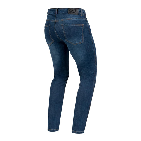 Jeansy motocyklowe OZONE STRIKER Regular Fit sprany niebieski