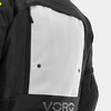 Kurtka motocyklowa VORG CUMULUS FLUO czarny szary żółty fluo