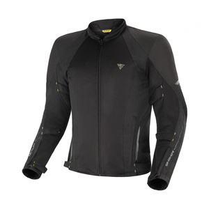 Kurtka motocyklowa tekstylna miejska Shima JET czarny