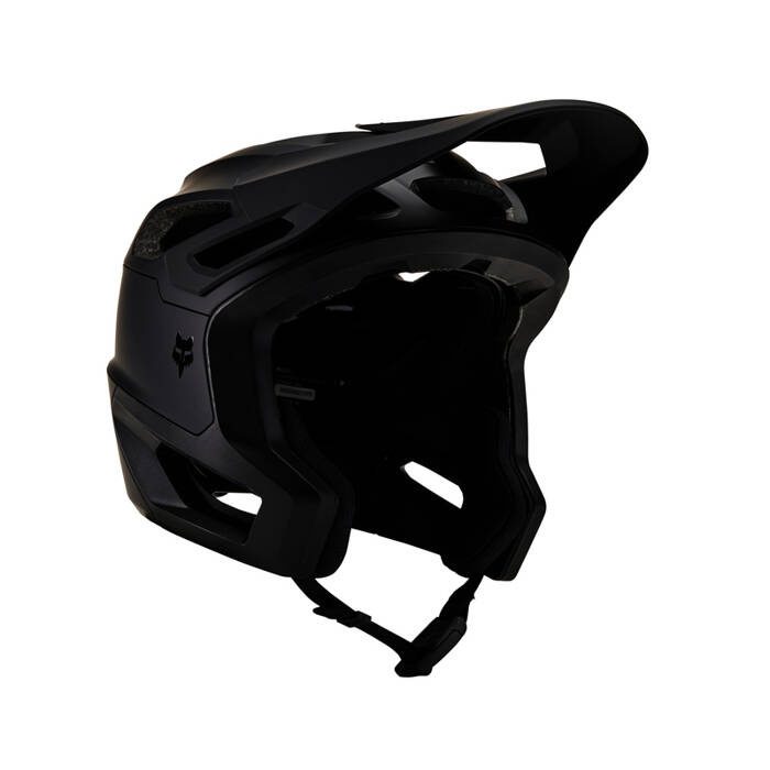 Kask rowerowy mtb cross offroad FOX Dropframe Pro matowy czarny