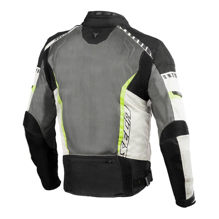Kurtka motocyklowa SECA AIRFLOW II GRAY szary czarny