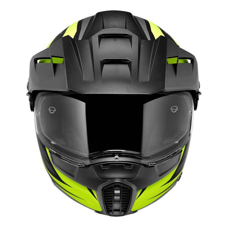 Kask motocyklowy SCHUBERTH E1 ECE TUAREG YELLOW czarny grafitowy żółty fluo