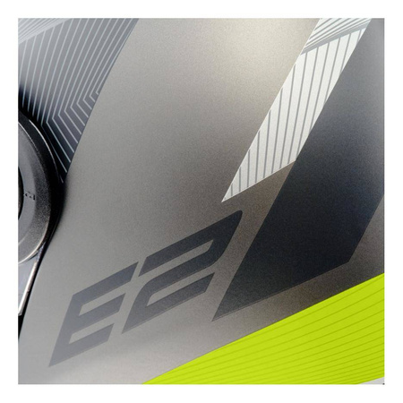 Kask motocyklowy SCHUBERTH E2 ECE DEFENDER YELLOW czarny szary żółty fluo