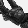 Rękawice motocyklowe sportowe skórzane Shima RS-3 czarny