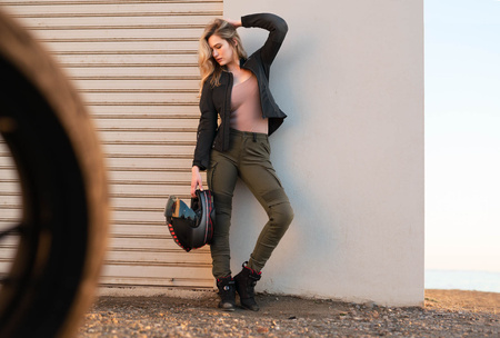 Damska kurtka motocyklowa tekstylna Shima OPENAIR czarny